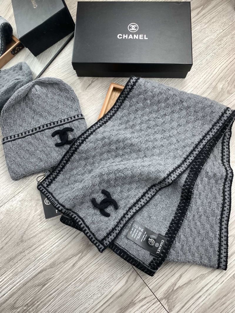 Chanel Caps Scarfs